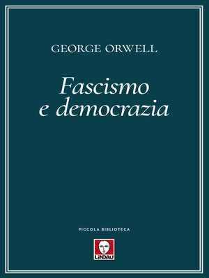 cover image of Fascismo e democrazia